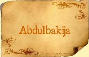 Ime Abdulbakija