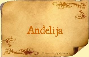 Ime Anđelija