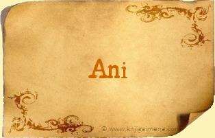 Ime Ani