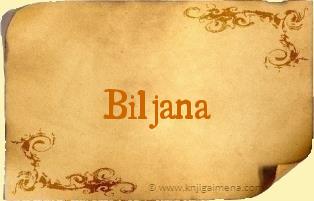 Ime Biljana