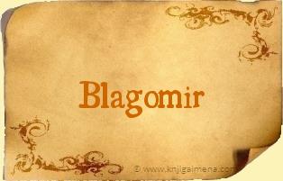 Ime Blagomir