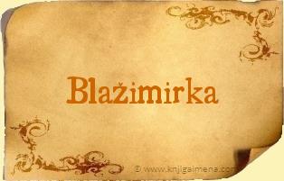 Ime Blažimirka
