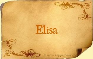 Ime Elisa