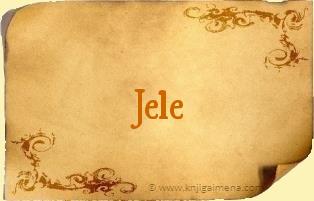 Ime Jele