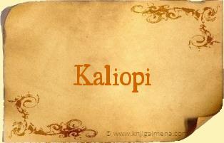 Ime Kaliopi