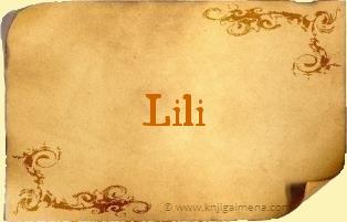 Ime Lili
