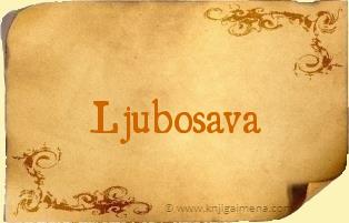 Ime Ljubosava
